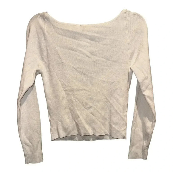 NWT‎ Forever 21 Cropped Sweetheart Long Sleeve - Picture 3 of 8